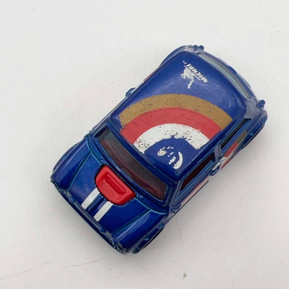 Hot Wheels Morris Mini 127 Racing‎ Blue Diecast Toy Car 2014 Malaysia - Picture 5 of 7